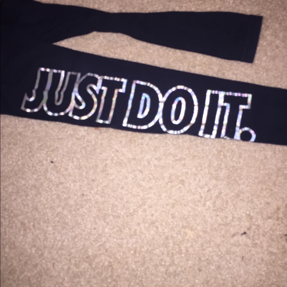 Holographic Nike leggings